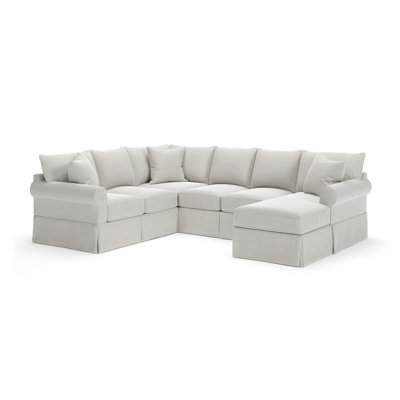 Amari Slipcovered U-Sectional