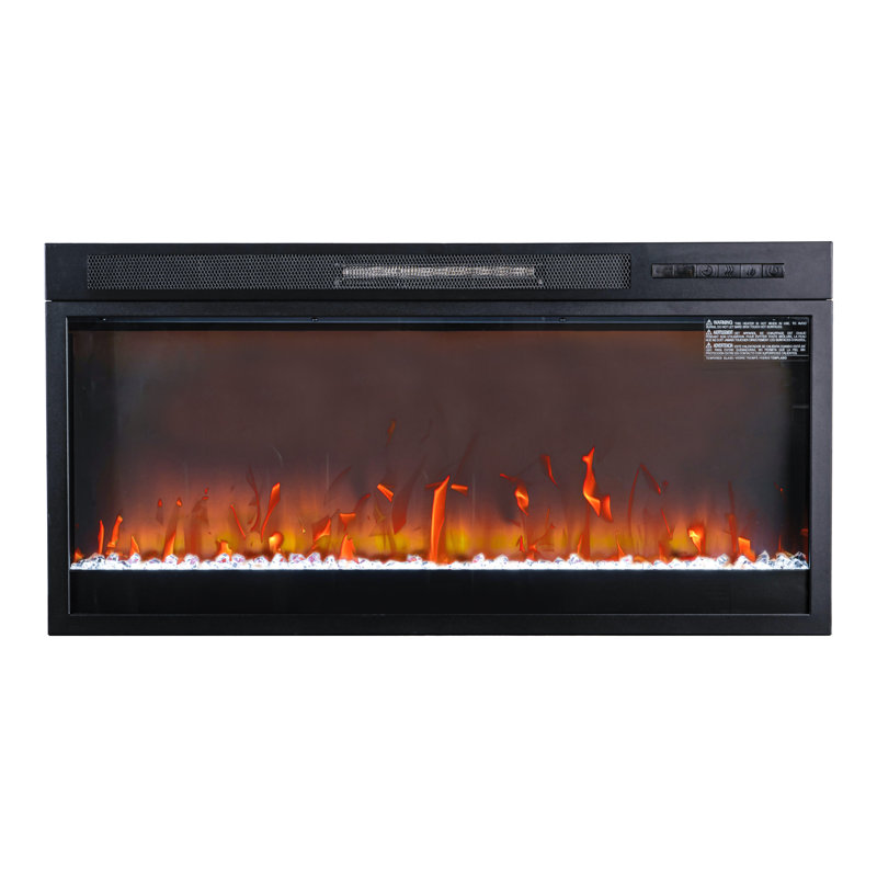 Mamanbai 36'' W Electric Fireplace