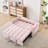 52" Modern Velvet Sofa Bed - 3-In-1 Convertible with Pillows & Side Pockets-1961656626