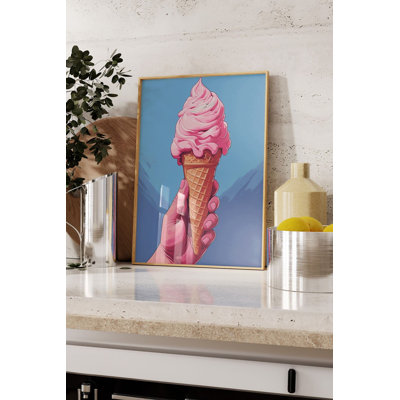 Peinture décorative encadrée