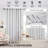 Assafa Polyester Blackout Curtain Pair-814017350-814017370