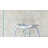 Padded Shower Stool With Adjustable Height, Non-Slip Feet And Seat Pad