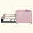 Velvet Upholstered Daybed With Pop Up Trundle-779860190