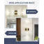 Appliques murales modernes pour salle de bain à DEL avec température de couleur réglable, conception à double abat-jour en verre, éclairage de meuble-lavabo écoénergétique pour la salle de bain, la chambre à coucher et le couloir-1897272035-1897272034-1897272039