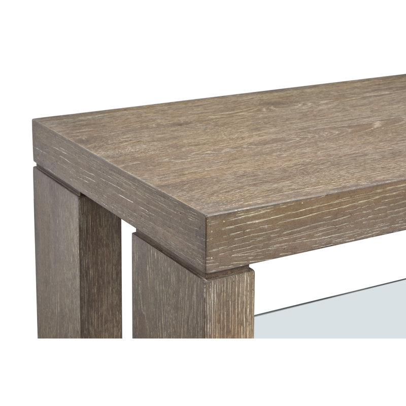 Table carrée carrée avec 2 tables de bout rectangulaires et une console