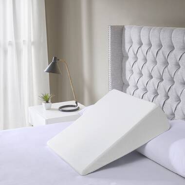 Wedge Pillow - 8 Inch Bed Wedge Pillow - 24 Inch Wide Incline Support — All  Sett Health