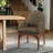 Waldorf Fabric Arm Chair Dining Chair-891104648-891104649