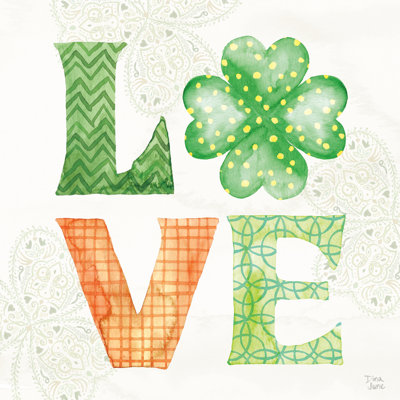 Lucky Charm II by Dina June - Wrapped Canvas Print