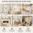 CNK White Pebble Wall Strip