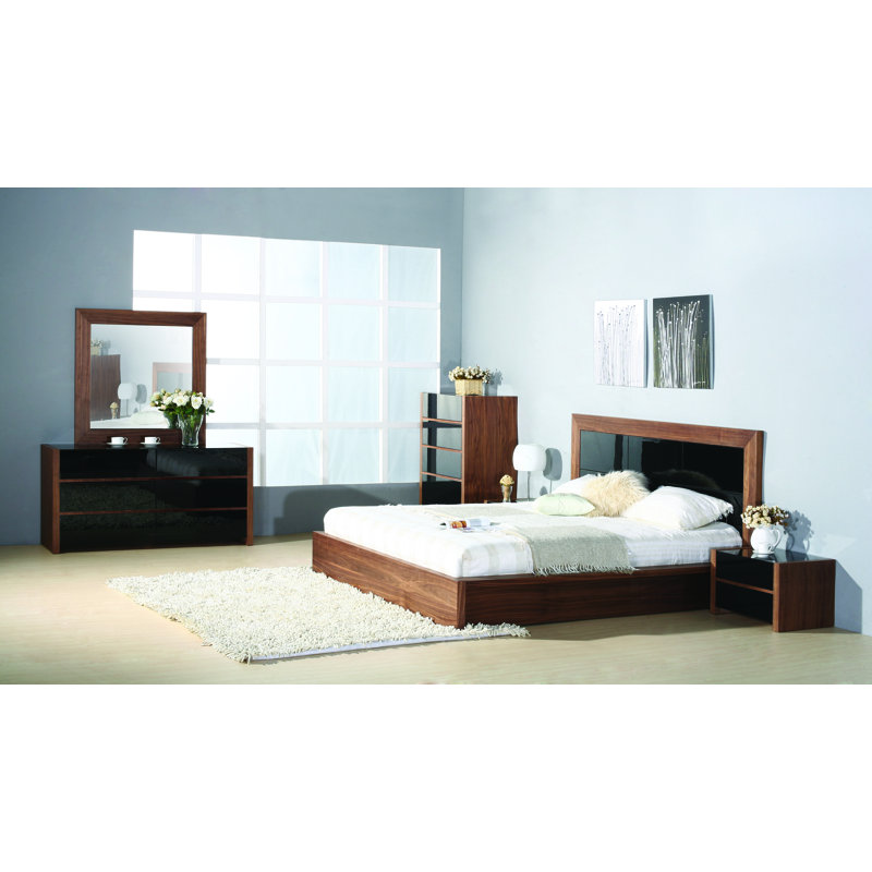 Metro Wood Wall Mirror