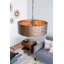 Lustre tambour en fer 3 lumières Claud-1545287417