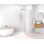 Panneau de douche fixe simple sans cadre 30 po x 78 po Vela-32927930