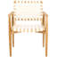 Fauteuil Keili de 22,83 po en cuir véritable-530777935-530777918