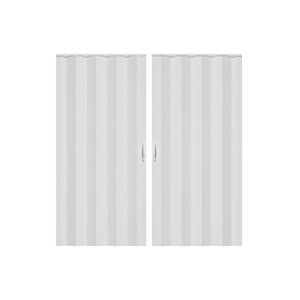 79'' Hollow Double Pane Accordion Door