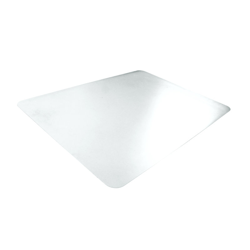 Cleartex® Unomat® Anti-Slip Rectangular Polycarbonate Chair Mat for Hard Floors & Very Low Pile Carpets, 89 cm x 119 cm