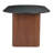 Dining Table Black & Walnut