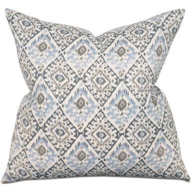 Bodie Ikat Square Pillow Cover & Insert
