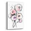 «Pink Mod 2» par Lesia Binkin, art mural en verre acrylique-821250303