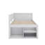 Lit de jour simple avec tiroirs et tablettes-905799274