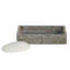  Porte-savon antique en pierre rustique