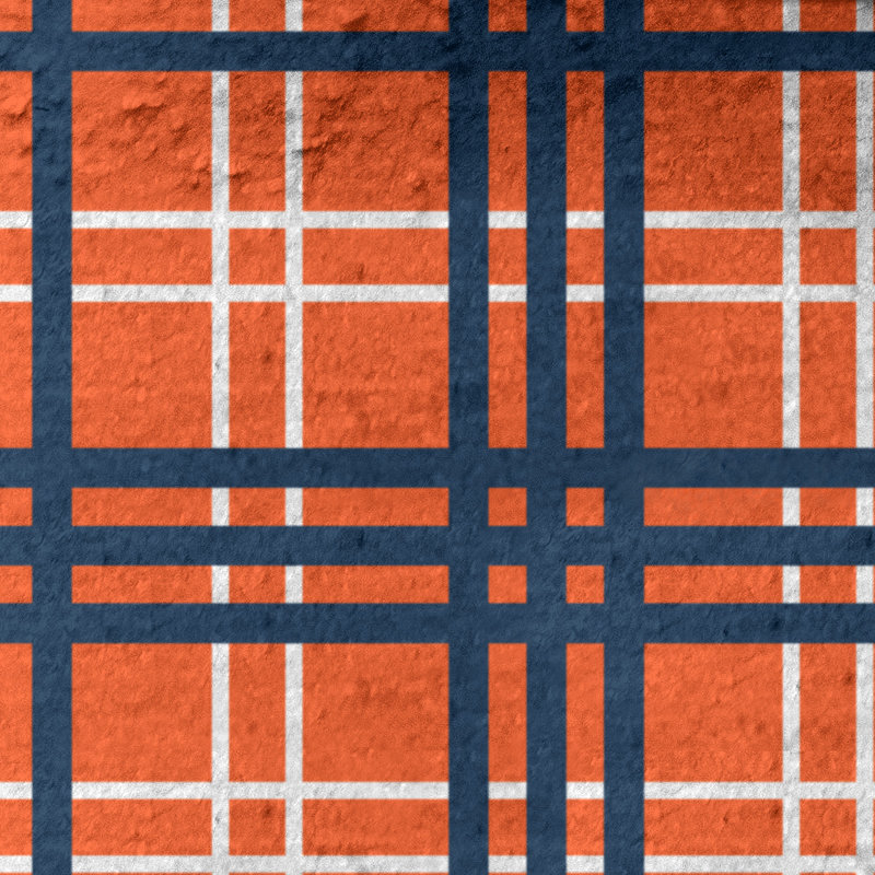 Beach Towel, Microfiber, Orange/White/Blue