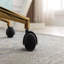 Chaise de bureau rotative à hauteur ajustable 360 ° avec pieds en métal doré et roue universelle pour l'intérieur-522482946