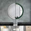 Huldar Glass Flat Wall Mirror
