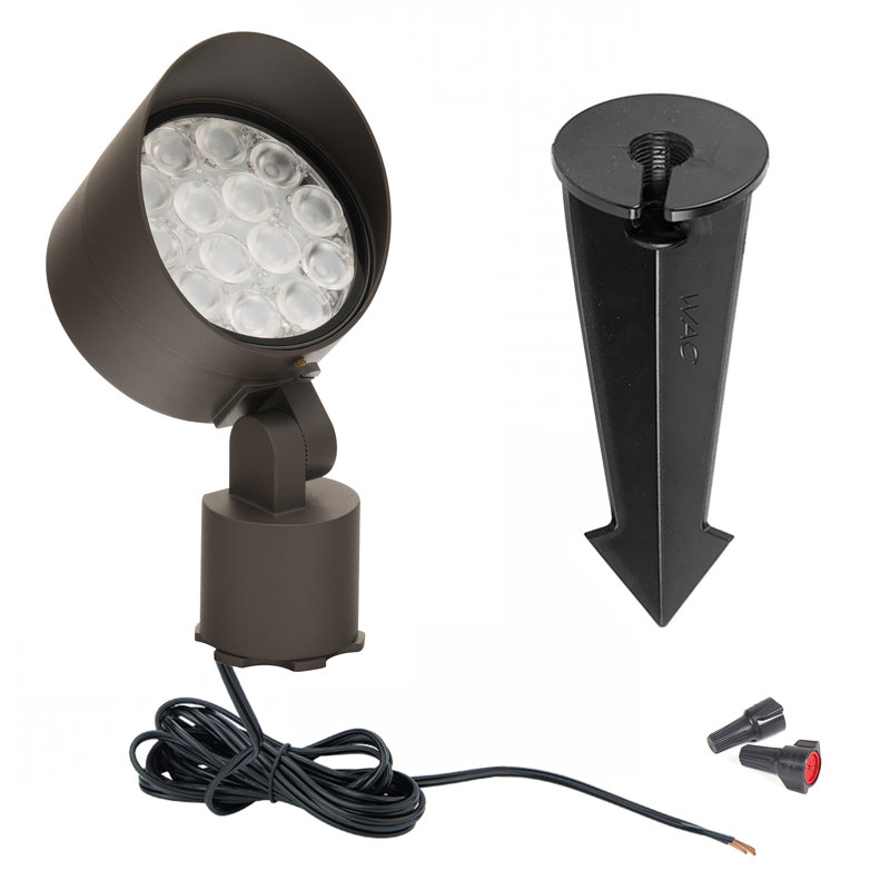 WAC LED Colorscaping RGBWW Power Accent Light, Solid Brass Coated/Bronze