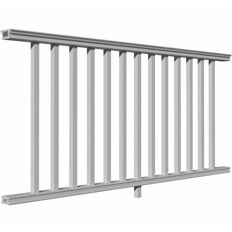 Ensemble de rails de niveau Providence, Panneau d'escalier en aluminium x 6 pi
