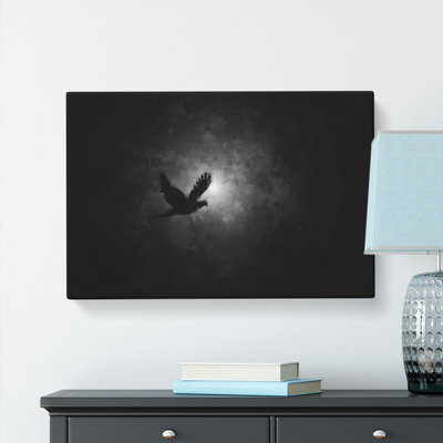 Flying Dove Bird - Wrapped Canvas Painting