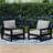 Patio Deep Seating Club Chair With Frame (Set Of 2)-1823952601-1823952603