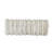 Kilwin Handmade Neutral Wool & Cotton Fringed Upholstered Entryway Accent Bench