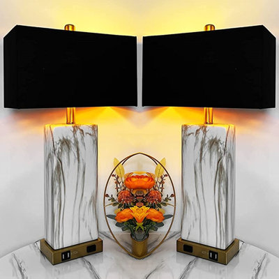 Rettke Metal USB Table Lamp