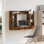 Wall-Mounted Desk 105X48x75 Cm Engineered Wood-2100587357
