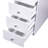 36'' Makeup Vanity Desk With Lights LED RGB