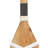 Wood Novelty Canoe Oar Paddle Blue Wall Decor with Arrow Design and Rope Detail