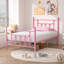 Single Double Size Bed Frame, Metal Platform Beds with Headboard and Footboard, Steel Slat Support, No Box Spring Needed, Easy Assembly-1243844762-1340115387