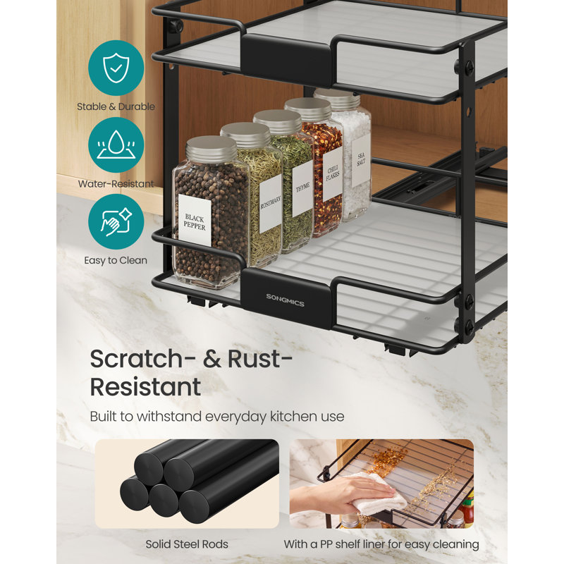27 cm W Steel Storage Rack