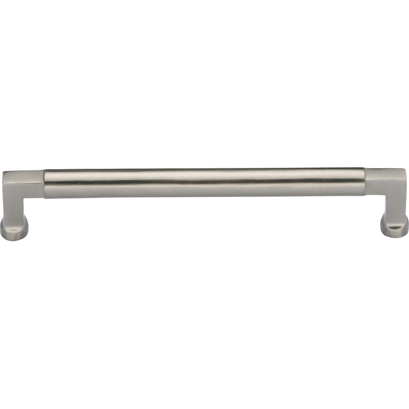 Bauhaus Cabinet Pull, 8", White Bronze