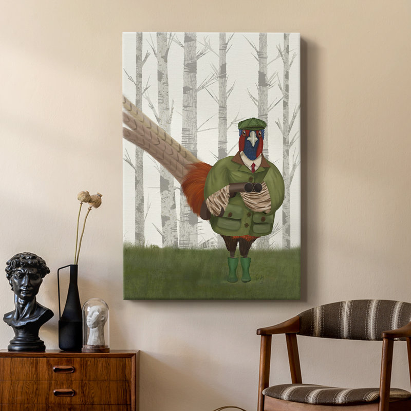 Faisan de tir 7 - galerie Cavas sur mesure, H 36 po x l 24 po