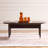 American oval end table