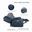 Fauteuil inclinable 37 pouces en cuir véritable à double gravité avec port USB-C-1645242292