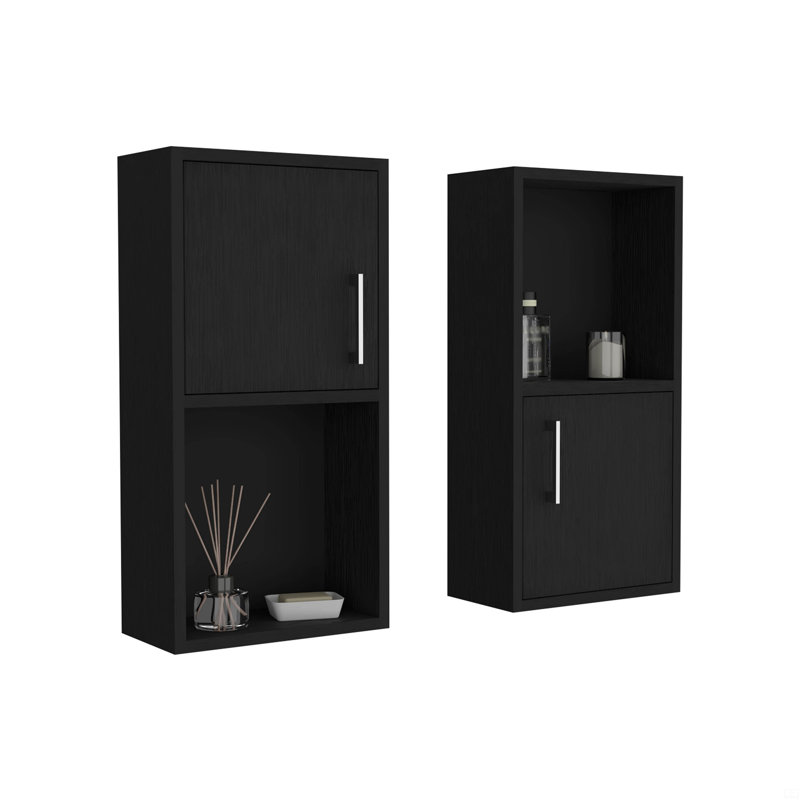 Armoire à pharmacie murale H 24 po H, deux portes, deux tablettes