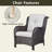 5 - Person Patio Conversation Set with Cushions-1347614600-1347614606