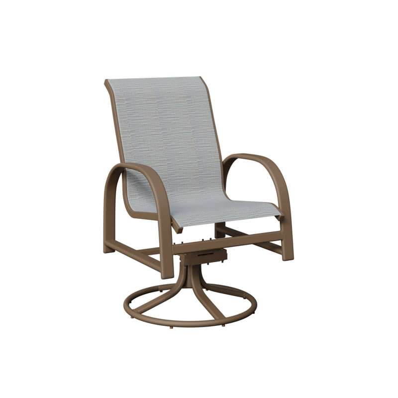 Chaise berçante berçante pivotante Berlin Gardens, Canne des Caraïbes, Argile