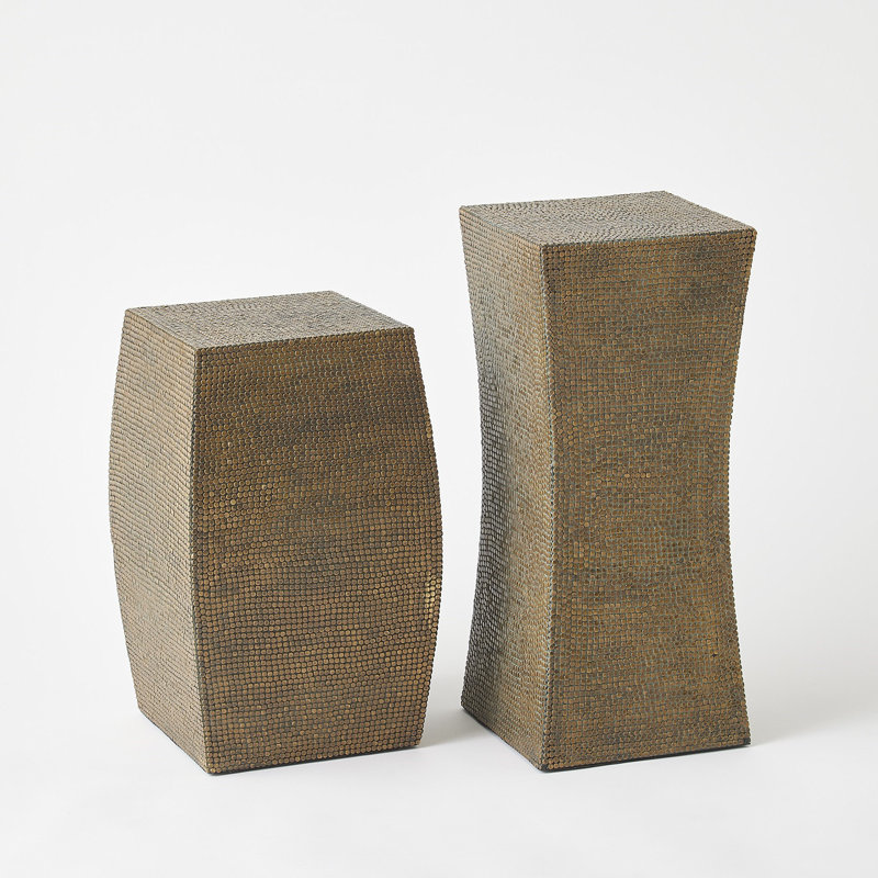 Lames Table-Aged Brass-Tapered