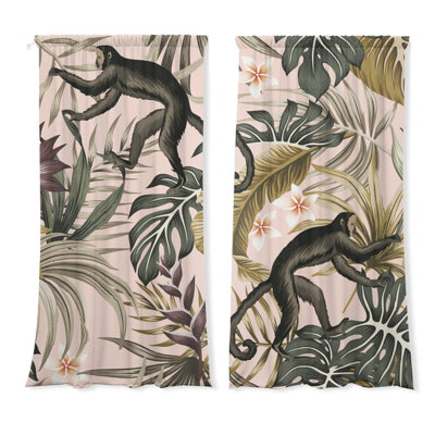 Chislett Velvet Blackout Slot Top Curtain Pair