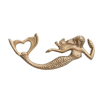 Metal Mermaid Shaped Bottle Opener