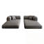 Causeuses avec coussin moelleux et coussins-1652466458