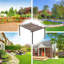 Aoodor Polyester Replacement Canopy for Pergola-70467917